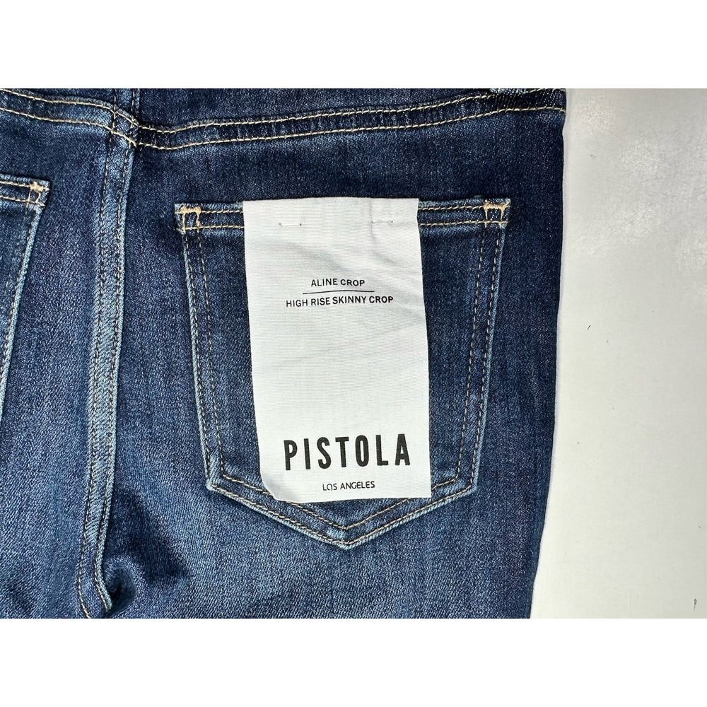 Pistola Aline High Rise Skinny Crop Jeans Size 27‎ Lincoln - Picture 8 of 9